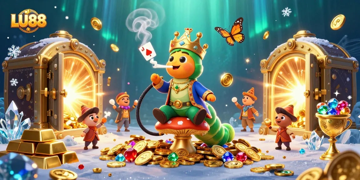 Experience thrilling gameplay at LU88 with vibrant casino elements and enchanting visuals.