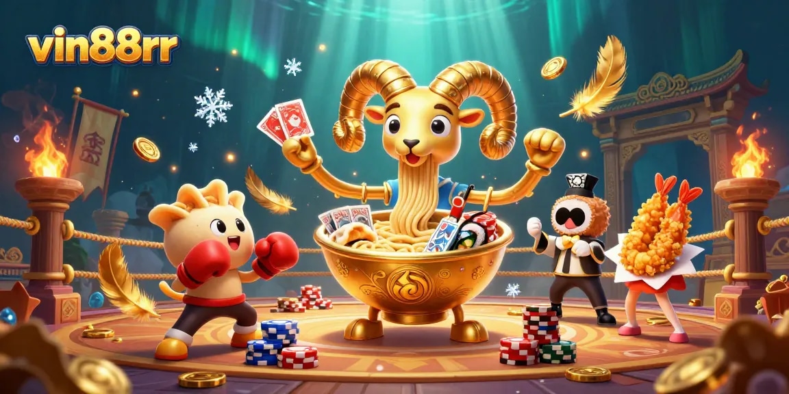 Win big with vin88rr at the vibrant online casino featuring unique characters and exciting games.