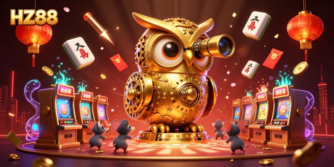 Experience the thrilling world of HZ88 with vibrant casino elements and enchanting visuals