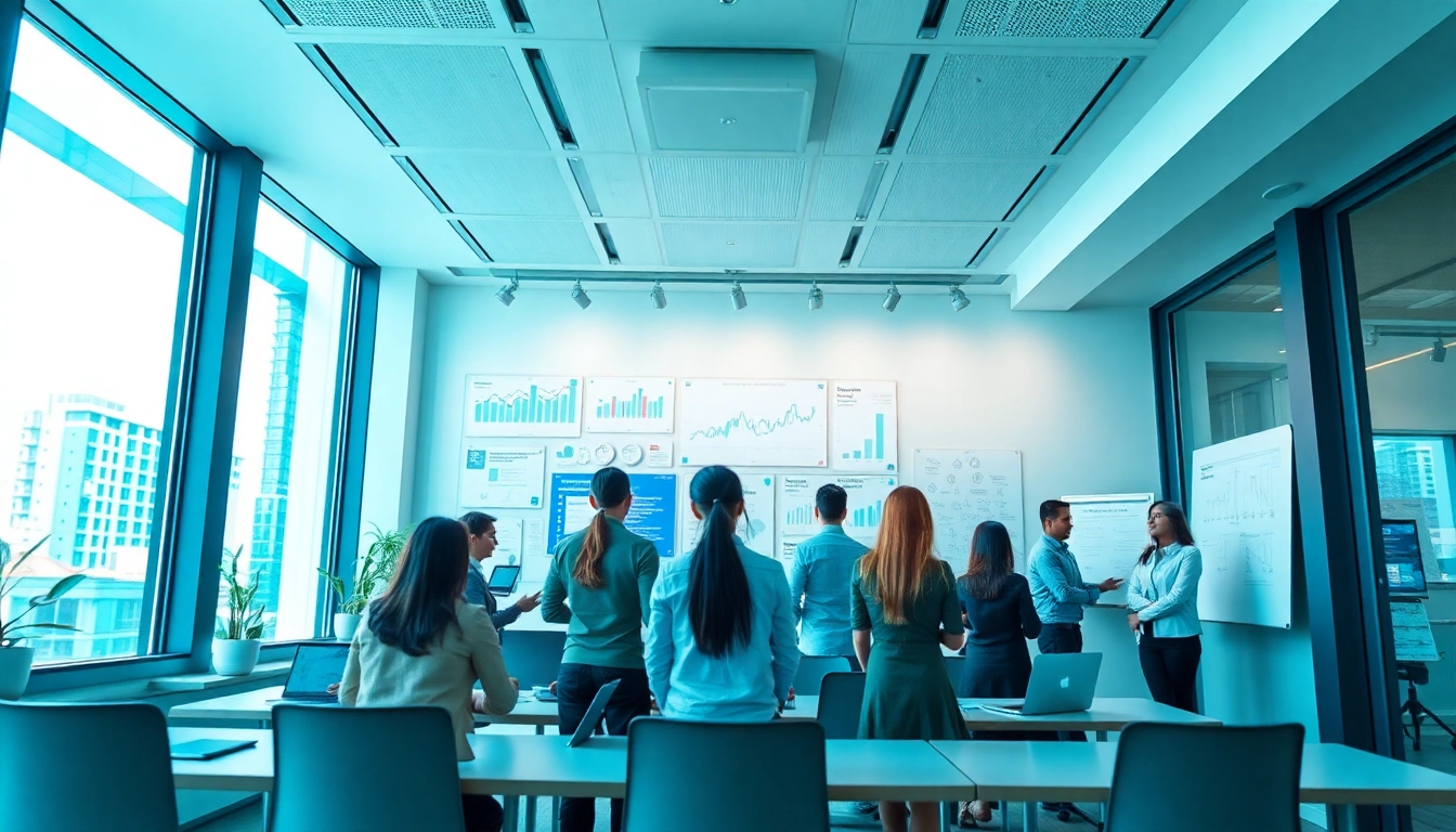 Colaboración de equipo atractiva en una agencia de marketing digital Guadalajara que muestra creatividad e innovación.