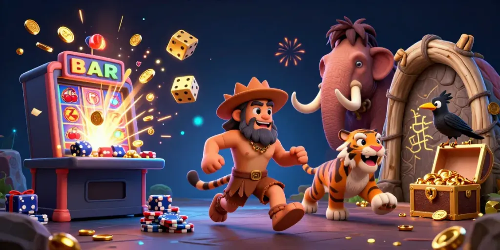Join the action at đăng nhập go88 with vibrant casino games and characters in a lively atmosphere.