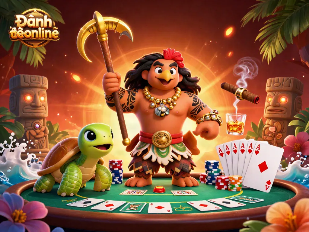Experience Đánh đề online with vibrant 3D illustration showcasing thrilling gameplay and casino action.