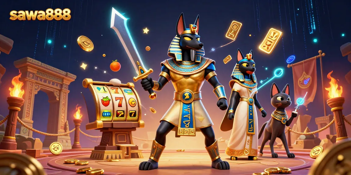 Engage in thrilling gameplay with sawa888’s dynamic slots featuring ancient Egyptian themes.
