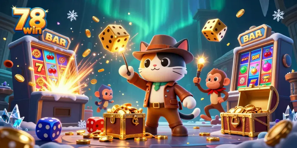 Win big with 78 win at the thrilling casino adventure featuring ancient traps and treasure.