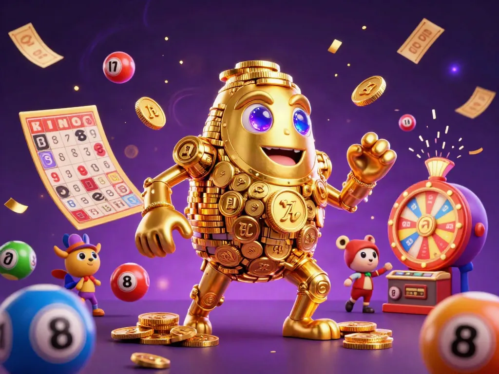 Engage in thrilling gameplay with pg55, featuring a golden golem and dynamic lottery elements.
