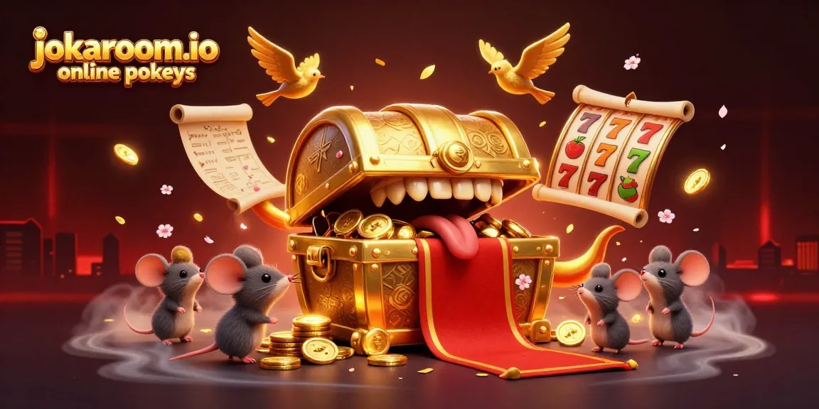 Engage with jokaroom.io online pokies featuring vibrant 3D treasures and animated gameplay elements.