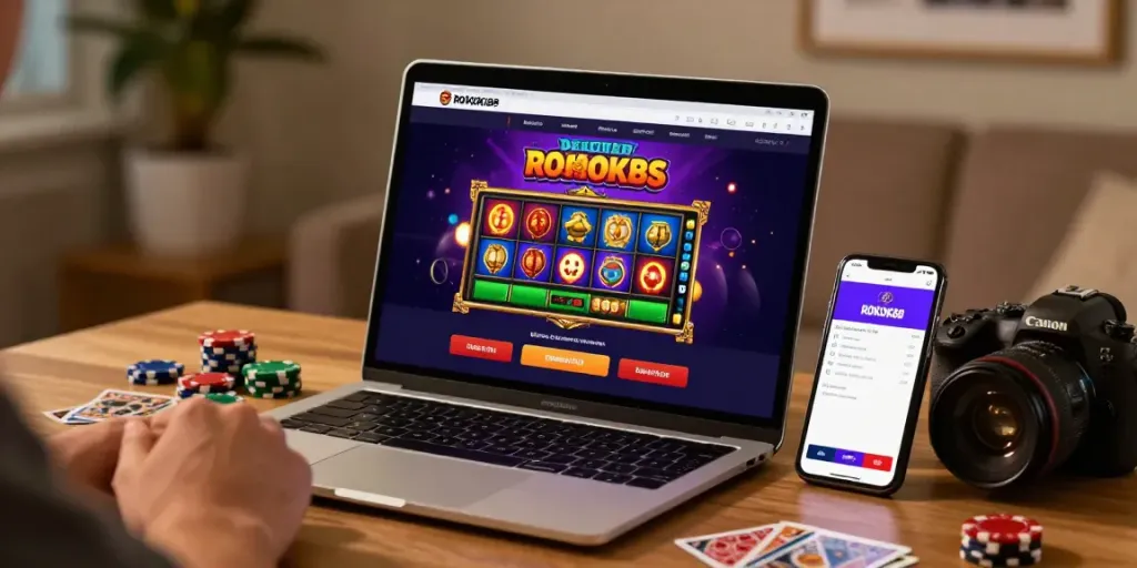 Experience thrilling online gambling with ROKOK88, showcasing user-friendly platforms for seamless gaming.