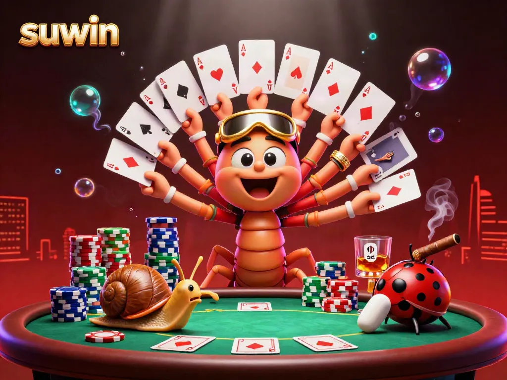 Experience the excitement at Suwin Casino with thrilling games and dynamic characters in action!