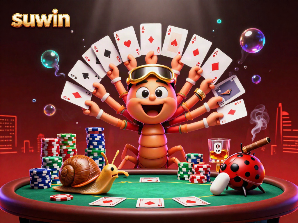 Experience the excitement at Suwin Casino with thrilling games and dynamic characters in action!