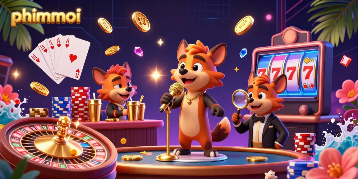 Engage in the vibrant phimmoi casino scene featuring hilarious hyenas, lively gameplay, and sparkling treasures.