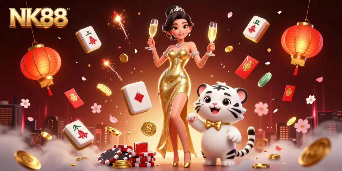 Experience the excitement at NK88 with vibrant visuals of gaming fun and fortune!