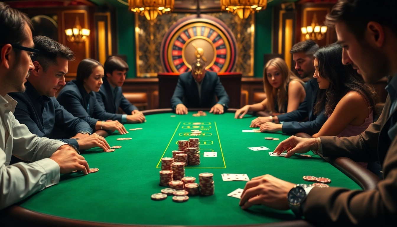 FABET offers an exciting poker game environment with vibrant gameplay and luxury casino elements.