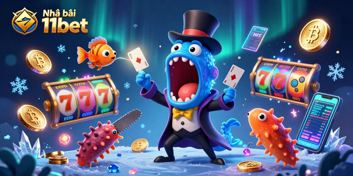 Engage with Nhà cái 11bet and experience exciting slot games amid magical underwater characters.