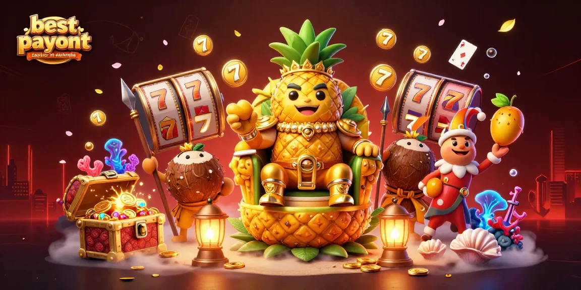 Experience the excitement of the best payout casino in Australia with vibrant 3D characters amidst rich gaming elements.