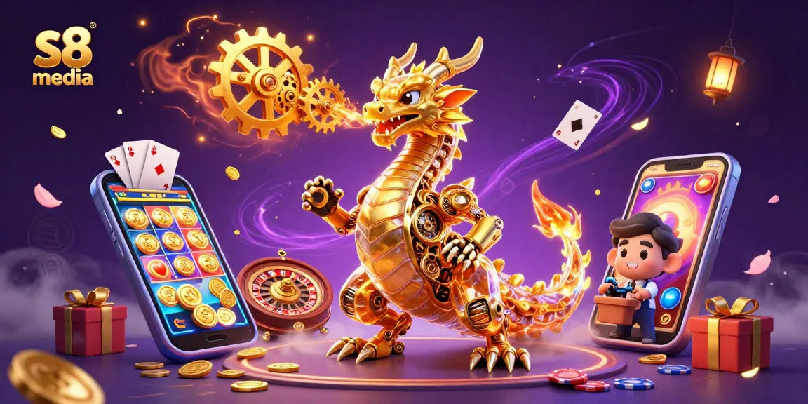 Experience the thrilling games at s8 media with vibrant slots and dynamic casino elements.