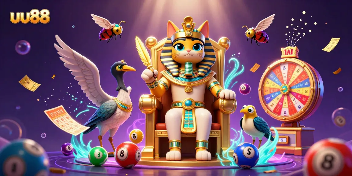 Experience the thrilling world of uu88, where Egyptian pharaohs and fortune collide amidst colorful gaming elements.