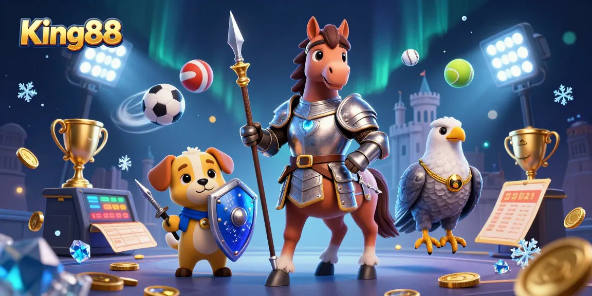 King88 engages players with immersive betting experiences featuring lively casino characters and dynamic sports elements.