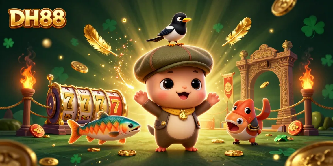 Experience thrilling wins at DH88 with lively cartoon characters and exciting slots!